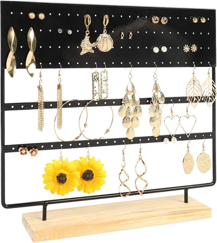 Vista 6 de Suneed - Exhibidor y organizador para aretes, collares y alhajas