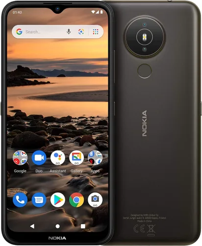 Vista 7 de Nokia 1.4 Android 10 (Go Edition) Smartphone desbloqueado Batería de 2 días Dual SIM Versión EE. UU. 2/32 GB Pantalla de 6.51 pulgadas