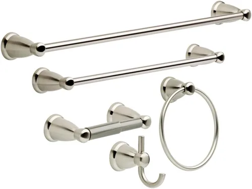 Vista 16 de Franklin Brass Kinla - Juego de accesorios de baño de 3 piezas, color negro mate, accesorios de baño, KIN3PC-MB