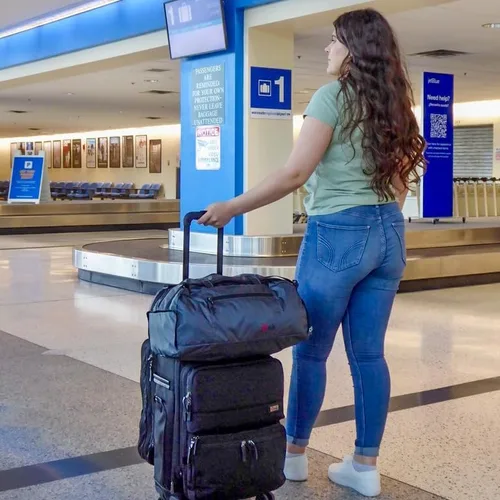 Vista 11 de Bolsas Penta (bolsa de lona plegable 5 en 1), Carbón vegetal