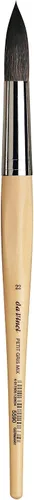 Vista 64 de Da Vinci Watercolor Serie 5830 CosmoTop Mix B Pincel para pintar, Mezcla sintética/natural para lavado plano, Tamaño 10