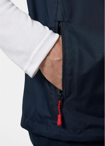 Vista 6 de Helly-Hansen Chaleco Crew 2.0 para hombre Azul marino