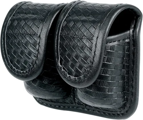 Vista 7 de Bolsa de carga de doble velocidad - Nylon negro - Capacidad para cargadores de dos velocidades .38 /.357 Nylon 1680D