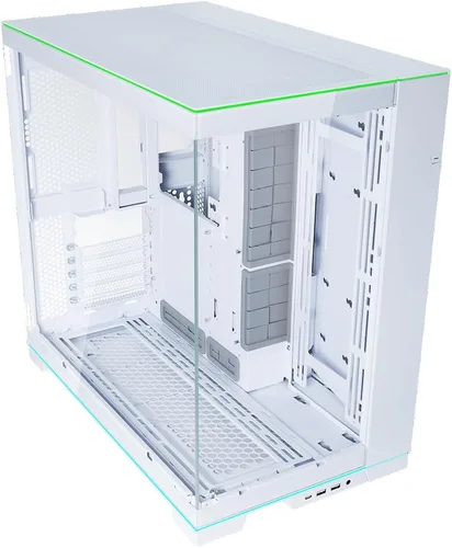 Vista 12 de Lian Li Dynamic EVO XL - Hasta 280mm E-ATX Placa base - Tiras de iluminación ARGB - Hasta 3X 420mm Radiador - Paneles de vidrio templado frontal