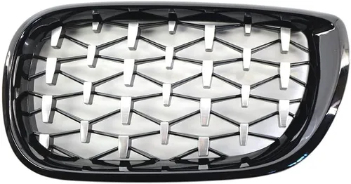 Vista 2 de Parrilla de riñón de parachoques delantero para BMW Serie 3 E46 4 puertas 2002-2005, 1 par