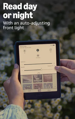 Vista 5 de Presentamos Amazon Kindle Colorsoft (16 GB): Con pantalla en color y luz cálida ajustable. Sin anuncios. Negro con 3 meses de Kindle+