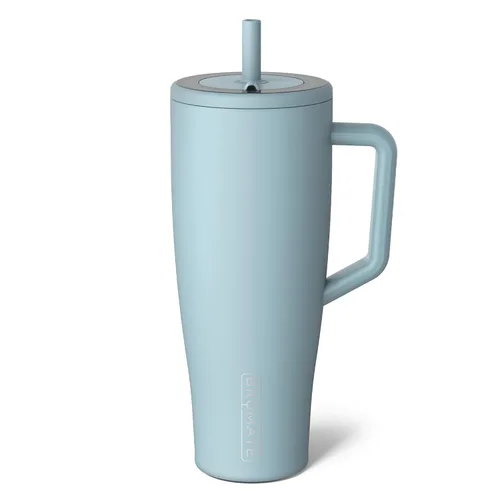 Vista 66 de BrüMate Era Vaso Térmico de 20 oz con Asa y Pajilla Vaso Térmico Aislante 100% A Prueba de Fugas con Tapa y Pajilla Hecho de Acero Inoxidable
