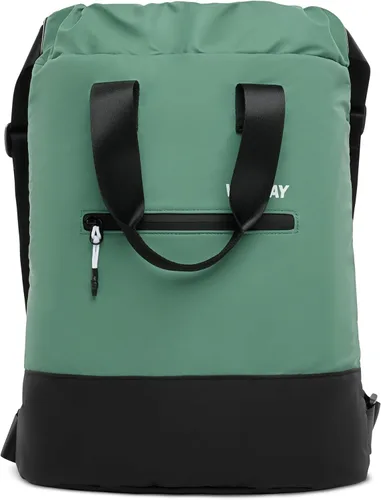 Vista 2 de VOORAY Mochila con cordón flexible de 23 litros, bolsa de viaje ligera, bolsa de gimnasio deportiva para mujeres y hombres, bolsa de fin de semana