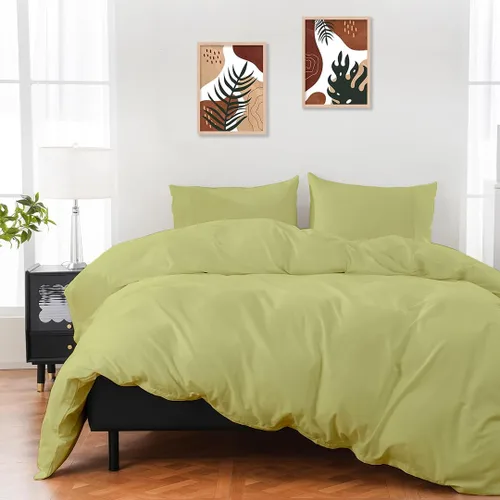Vista 10 de ARlinen Funda de almohada tamaño Queen estándar, fundas de almohada de algodón sólido burdeos de 20 x 30 pulgadas