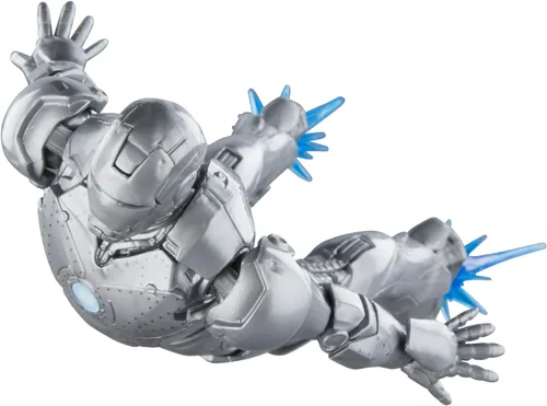 Vista 6 de Marvel Legends Series Iron Man Mark II, figuras de acción coleccionables de 6 pulgadas de Iron Man