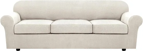 Vista 94 de H.VERSAILTEX Fundas de Sofá Elásticas para Cojines Fundas de Sofá para Muebles de Sala Fundas Protectoras