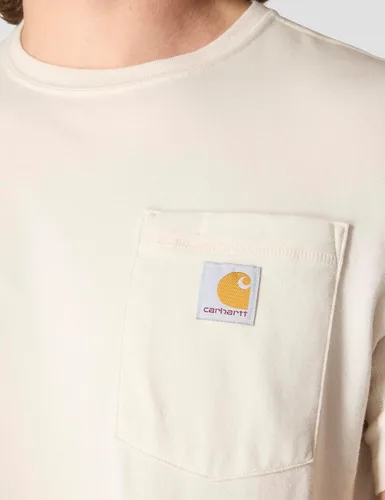 Vista 6 de Carhartt Force - Camiseta de manga corta, con bolsillo, de ajuste holgado y peso medio para hombre Malt