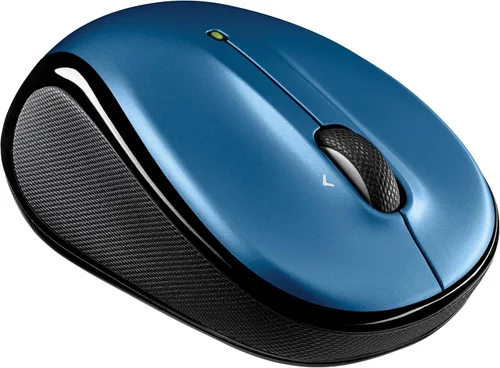 Vista 4 de Logitech M325 Mouse diseñado para desplazamiento en la Web., Azul azul