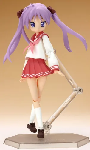 Vista 2 de Max Factory Lucky Star: Kagami Hiiragi Figma Figura de acción