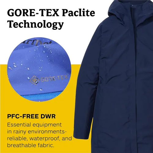 Vista 3 de Marmot Chaqueta Gore-tex ligera y resistente al agua para mujer