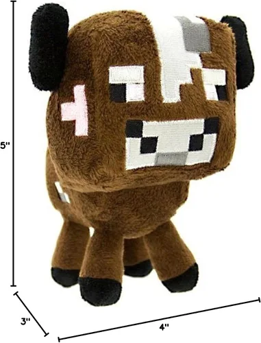 Vista 3 de Muñecos de peluche de Minecraft de 7 pulgadas de alto, Multi