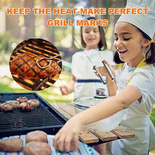 Vista 7 de Piezas de repuesto de rejillas de parrilla de 18 pulgadas para Charbroil 463625219 463625217, piezas de parrilla para Charbroil Performance
