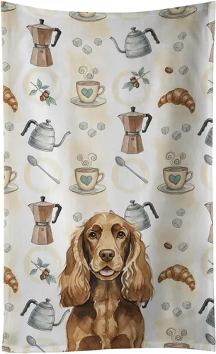 Vista 169 de Caroline's Treasures Afghan Hound - Toalla de cocina para barra de café, terciopelo frontal y lazo de algodón, lavable a máquina Sabueso afgano