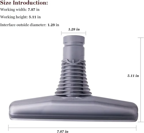 Vista 6 de Repuesto de manguera y cepillos para aspiradora Dyson V6 DC35 DC44 DC59, herramientas de limpieza, accesorios compatibles con Dyson DC45