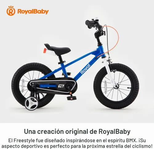 Vista 3 de RoyalBaby Freestyle Kids Bike Dual Handbrakes Ages 3-10 Years