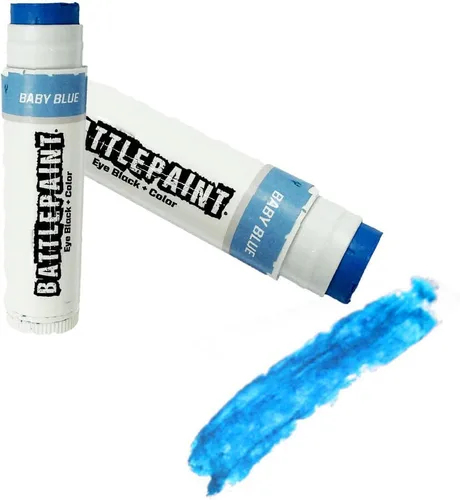 Vista 13 de EyeBlack BattlePaint - Grasa negra para debajo de los ojos de colores brillantes para atletas profesionales y súper fanáticos, béisbol, softbol