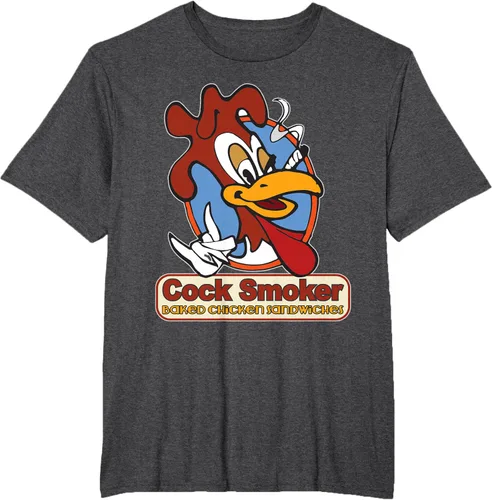 Vista 21 de Kevin Smith Jay & Silent Bob Reboot Cock Smoker Logo Dark Camiseta, Negro