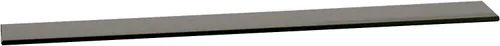 Vista 4 de CRL Moldeo de borde de espejo plano de aluminio de níquel cepillado de 5/8 pulgadas, 12 pies de largo