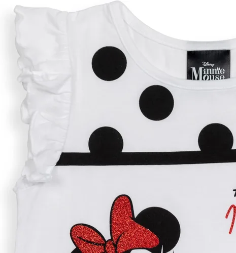 Vista 7 de Disney Minnie Mouse - Paquete de 2 camisetas para bebés y niñas pequeñas