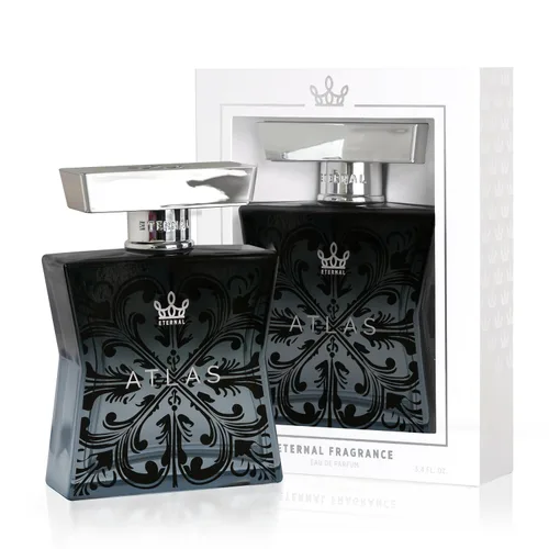 Vista 4 de Eternal Fragrance - Eternal Atlas - Inspirado en la icónica colonia masculina - 3.4 oz (3.4 fl oz) - Eau de Parfum - Larga duración - Vegano