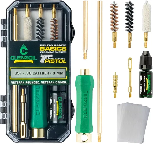 Vista 10 de CLENZOIL Field & Range Pistol Basics Cleaning Kit Complete Handgun Cleaning Set