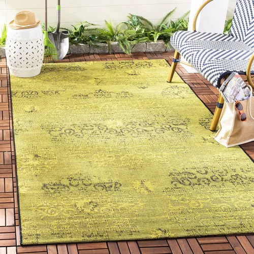 Vista 18 de SAFAVIEH Palazzo Collection - Alfombra decorativa de 2 x 3 pies 6 pulgadas, diseño envejecido, no desprende pelusa y es de fácil cuidado, ideal