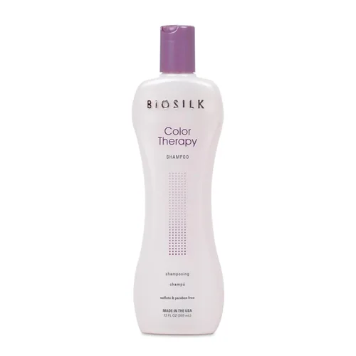 Vista 7 de BioSilk Acondicionador de terapia de color, repone la humedad mientras protege el color, mejora la vitalidad y el brillo, sin sulfatos, parabenos ni