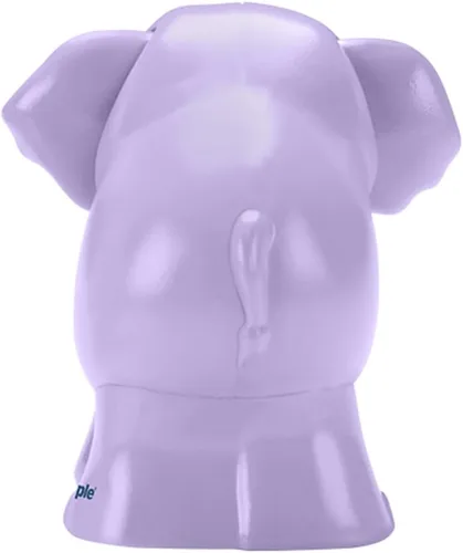 Vista 2 de Pieza de repuesto para Fisher-Price Little People Noah's Ark Playset – HNG03 ~ Figura de elefante púrpura de repuesto ~ Funciona con otros