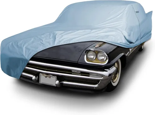 Vista 20 de iCarCover Funda de automóvil a medida para DeSoto, Deluxe (1946-1952), impermeable, para todo tipo de clima, lluvia, nieve, UV, protector solar