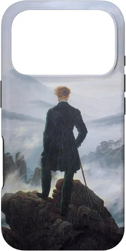 Vista 30 de The Wanderer Above The Sea of Fog - Caspar David Friedrich Case for iPhone 17