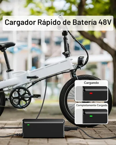 Vista 5 de WUKUR - Cargador eléctrico de scooter de 54.6 V 2 A, 5 conectores para baterías de litio de 48 V, compatible con Lectric XP 2.0/3.0, para Ecotric