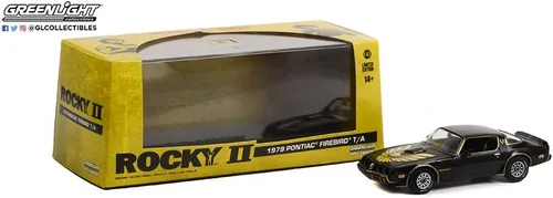 Vista 3 de Greenlight Hollywood 86616 Rocky II 1979 Pontiac Firebird Trans Am Hardtop Escala 1/43