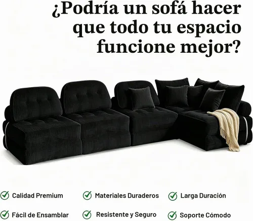 Vista 5 de Sofá cama plegable tipo futón, sin montaje, negro 5 Paquete de 5 unidades.