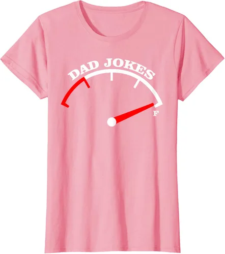 Vista 13 de Día del Padre Dad Jokes Fuel Car Pun Cargando Camiseta Padre, Negro