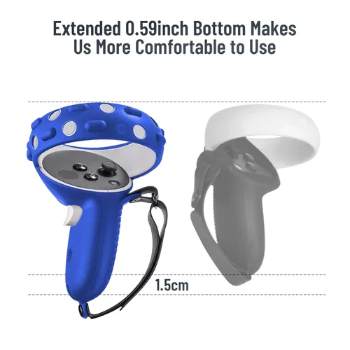 Vista 4 de Blue for Oculus Quest 2 Accessories
