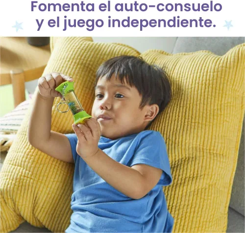 Vista 3 de hand2mind Tubos sensoriales relajantes de remolinos, mini llaveros, artículos para aliviar la ansiedad, juguetes calmantes para niños, suministros