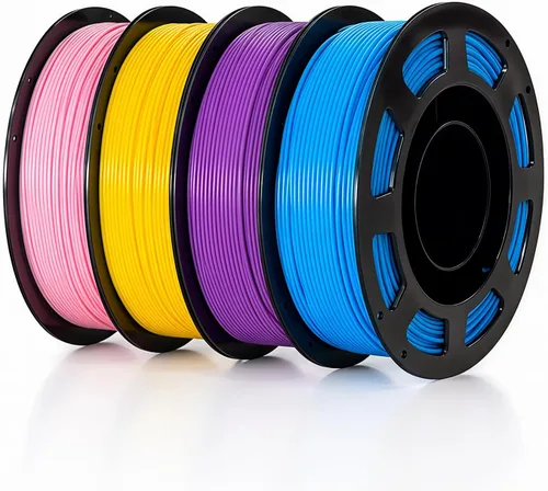 Vista 3 de UGEE Funbox Impresora 3D + PLA 0.07 in 4-Color 8.82 oz Paquete de 8.82 oz
