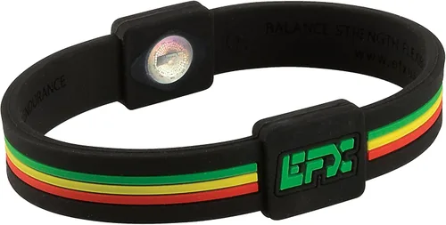 Vista 35 de EFX Pulsera de equilibrio de rendimiento, pulsera de silicona para atletas Negro/Azul