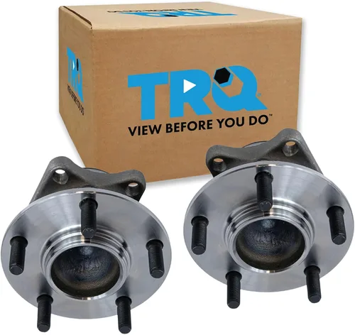 Vista 78 de Conjunto de rodamiento de rueda delantera de 2 piezas y buje TRQ Compatible con Pontiac Solstice 2006-2009 Saturn Sky 2007-2010