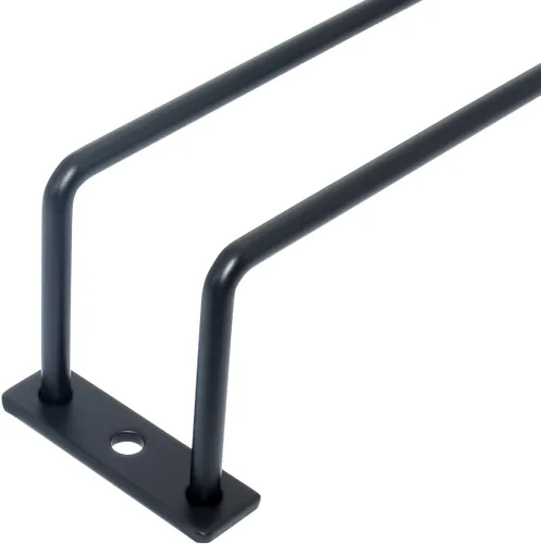 Vista 6 de Estante para copas de vino de 10.82 pulgadas para debajo del gabinete, soporte para copas de vino, soporte para almacenamiento de gafas, organizador