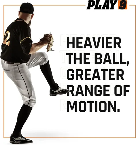 Vista 6 de Plyometric Baseballs - Weighted Balls for Baseball - Arm Care, Velocity, and Strength Training - Weighted Baseballs for Throwing and Stretching
