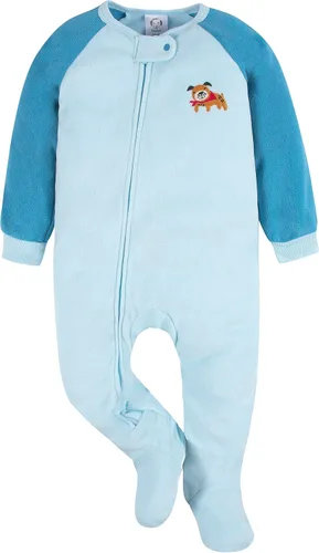 Vista 3 de Gerber Baby Boys' Toddler Loose Fit Flame Resistant Fleece Footed Pajamas 2-Pack