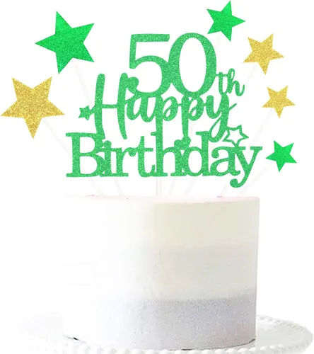 Vista 57 de Decoración brillante para tarta de primer cumpleaños feliz con estrella, adornos personalizados para tarta de 1 cumpleaños, decoraciones de fiesta
