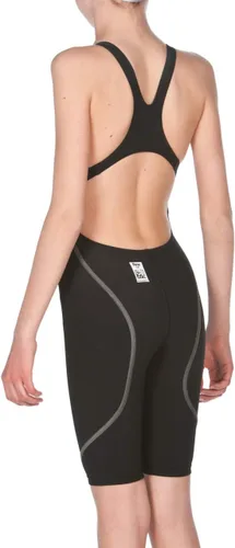 Vista 4 de Arena Powerskin ST 2.0 Traje de baño de carreras con espalda abierta para niña, Negro