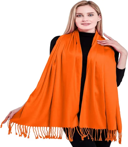 Vista 5 de CJ Apparel Solid Color Design Shawl Seconds Scarf Wrap Stole Throw Head Wrap Face Cover Pashmina NEW